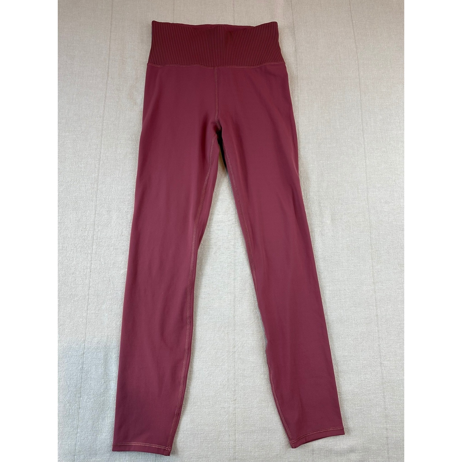Vuori | Rib Studio Legging Desert Rose Mauve | Women's Small